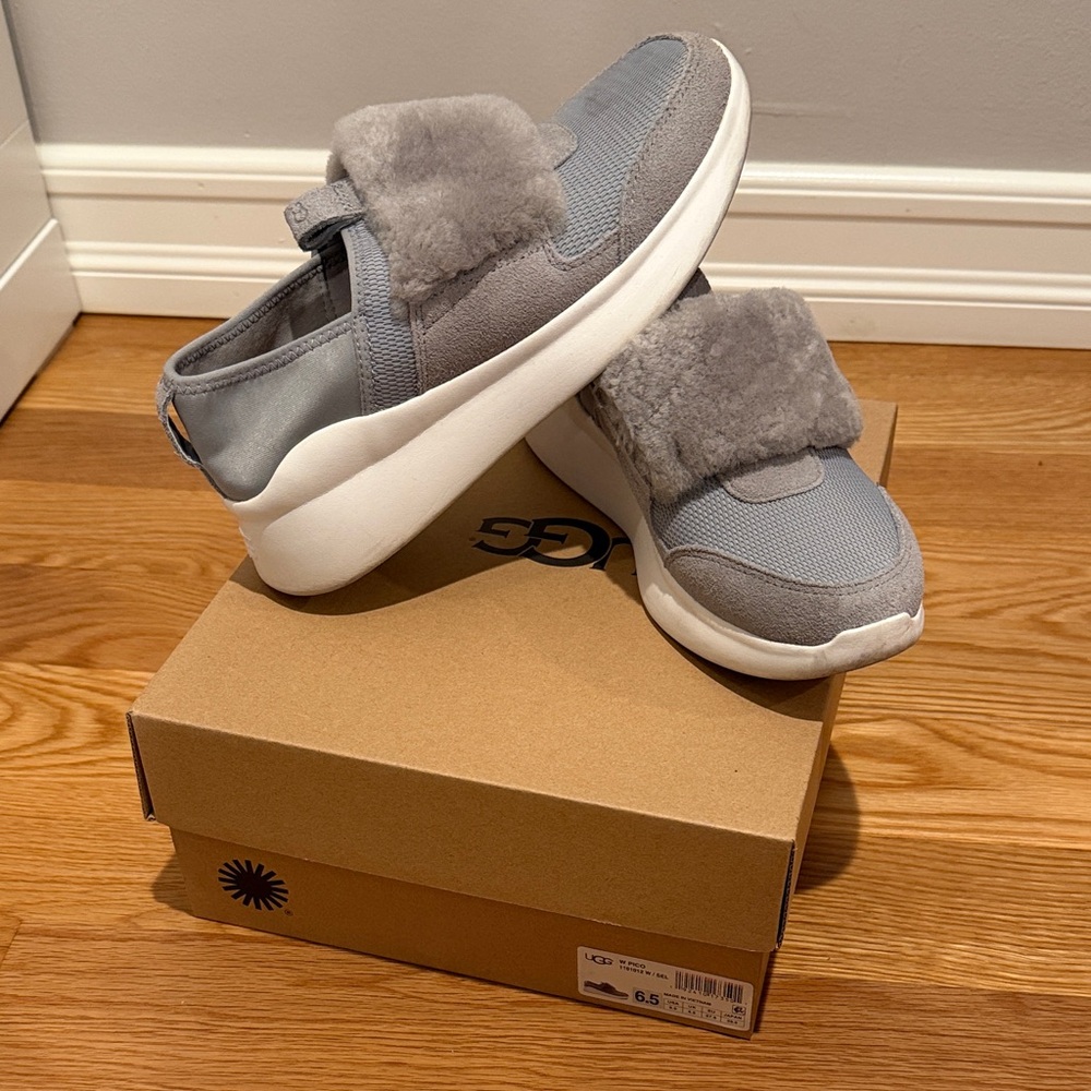 UGG Women's Pico Gray Slip-On Shoes